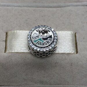 🔥🔥Pandora Alaska Exclusive Moose Dangle Charm Pendant